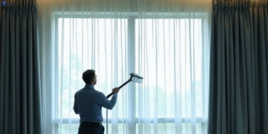 Commercial curtain steam cleaning service sefton-nsw hotels offices