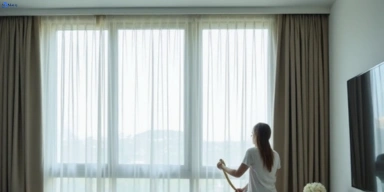 Delicate sheer drape cleaning sefton-nsw Matty Curtain Cleaning