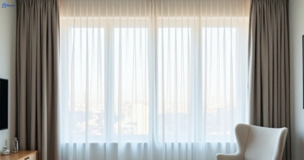 Freshly steam cleaned curtains in sefton-nsw QLD